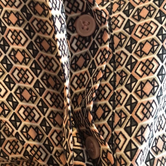 💕Pleione Elegantly Patterned Versatile Tunic Blouse - Picture 7 of 11